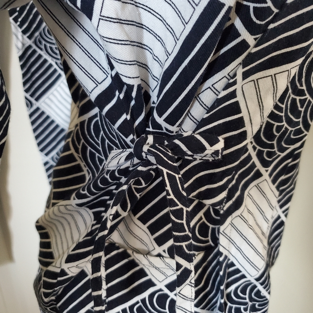 Navy Blue and White Pajamas Medium - Picture 12 of 17